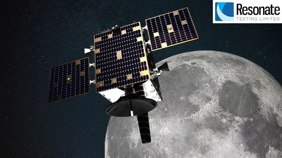 Satellite in space