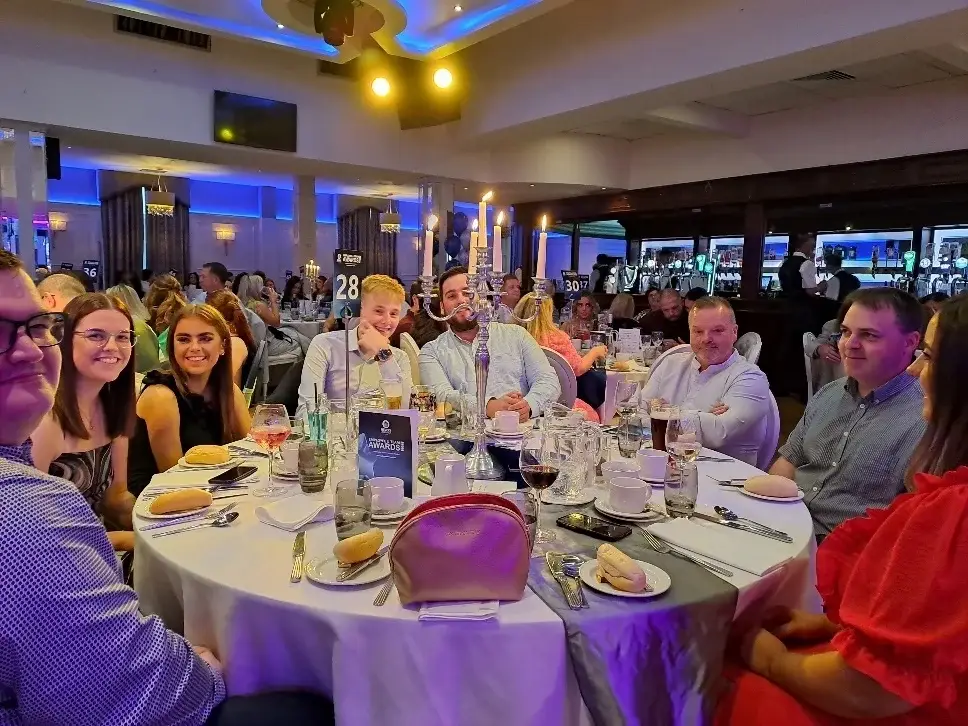Resonate Testing team at the Newry Chamber Employee and Team Awards Night