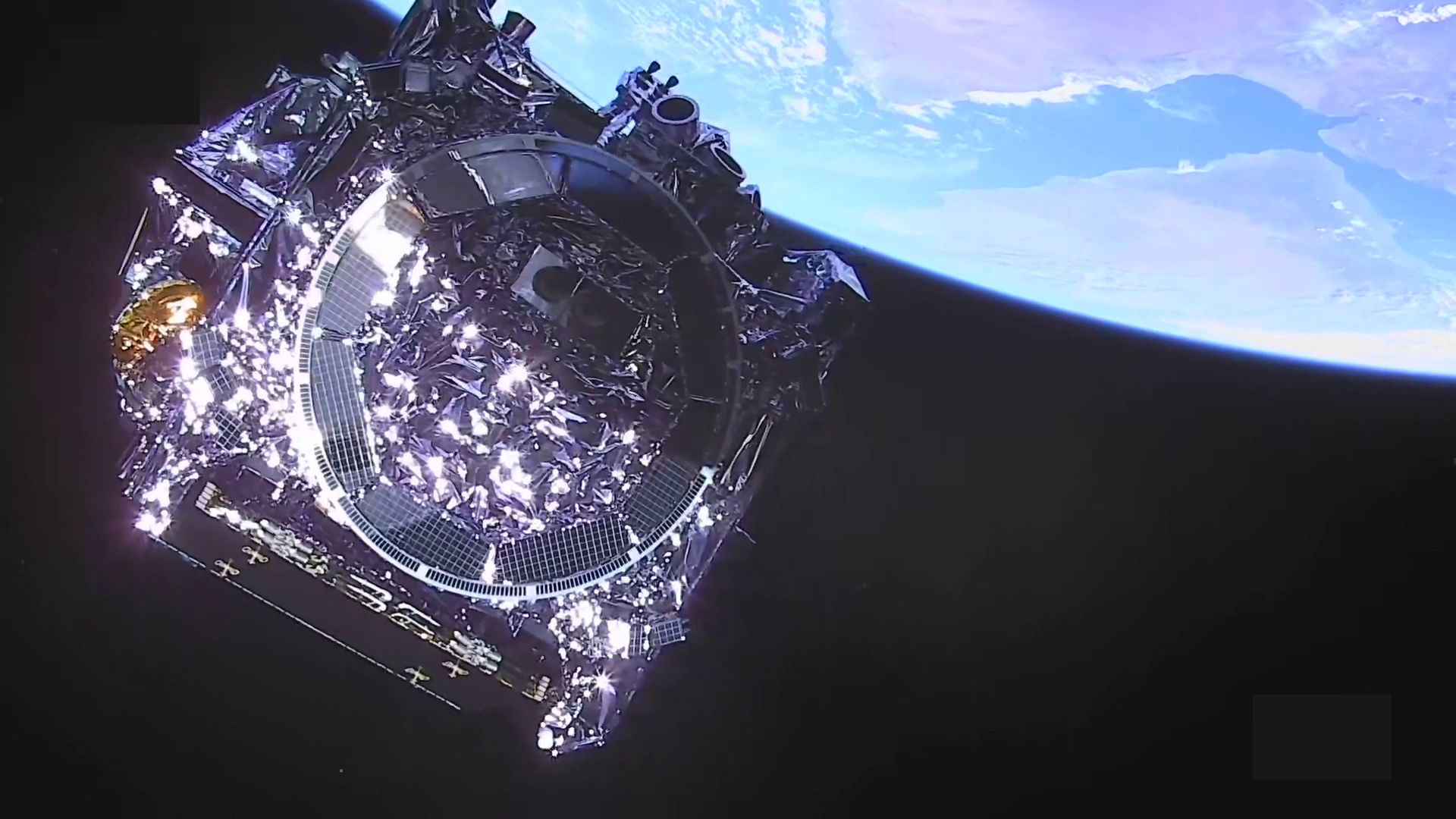 Resonate Testing has previously worked on high-profile projects including the James Webb Space Telescope. Pictured is an image taken from the camera, tested by Resonate Testing.