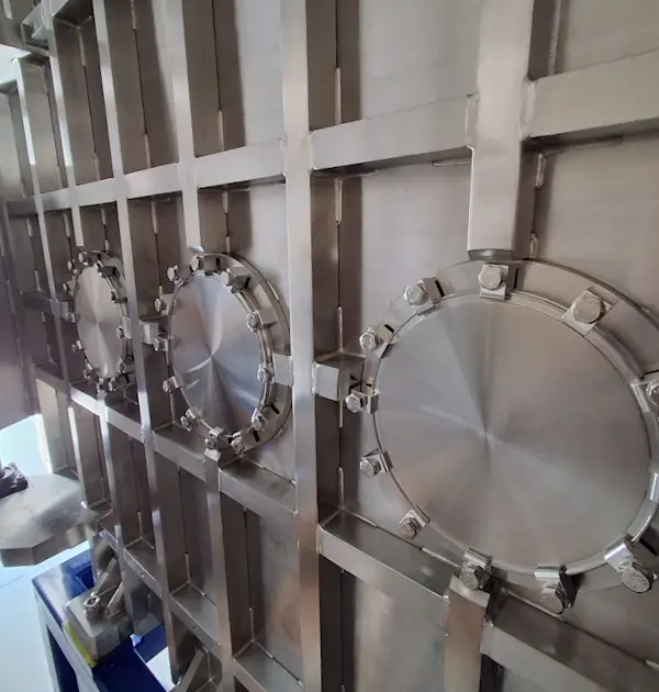 Resonate Testing Thermal Vacuum Chamber Side