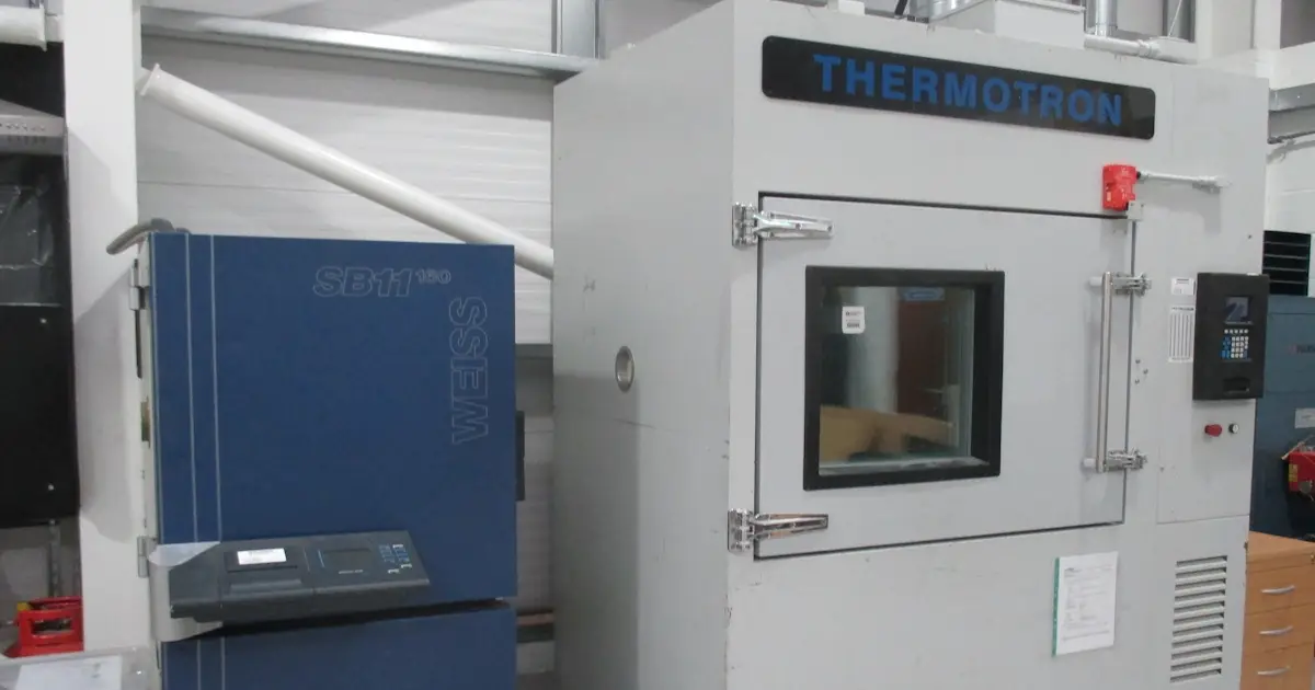 Environmental Test Chambers at Resonate Testing