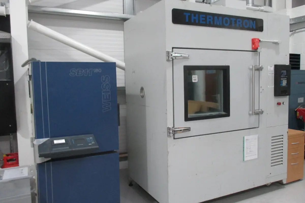 Environmental Test Chambers at Resonate Testing